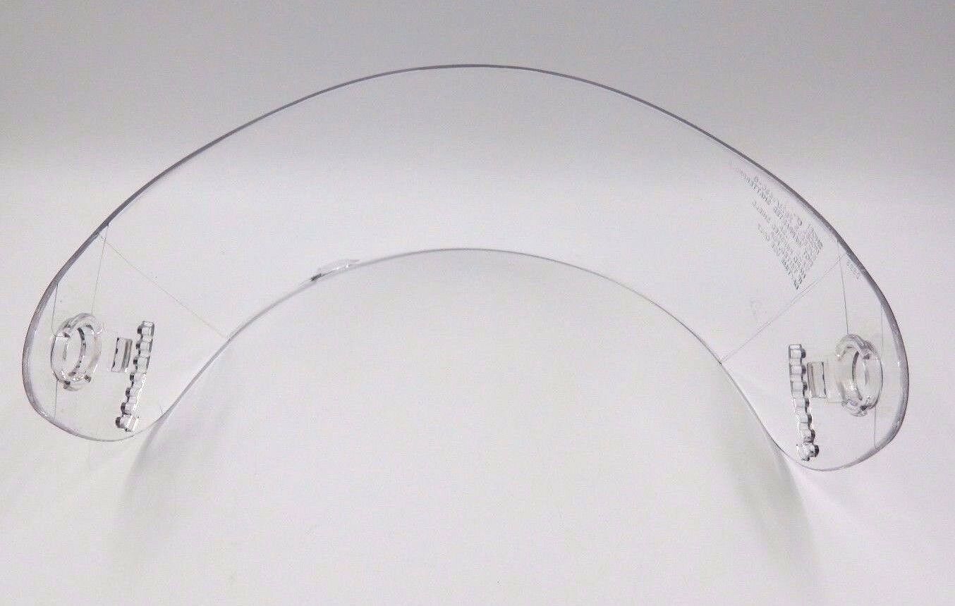 SHOEI CF-1 ANTI-FOG ANTI-SCRATCH DUAL COAT CLEAR MOTORCYCLE HELMET SHIELD - Fresh Stock Dated February 2026