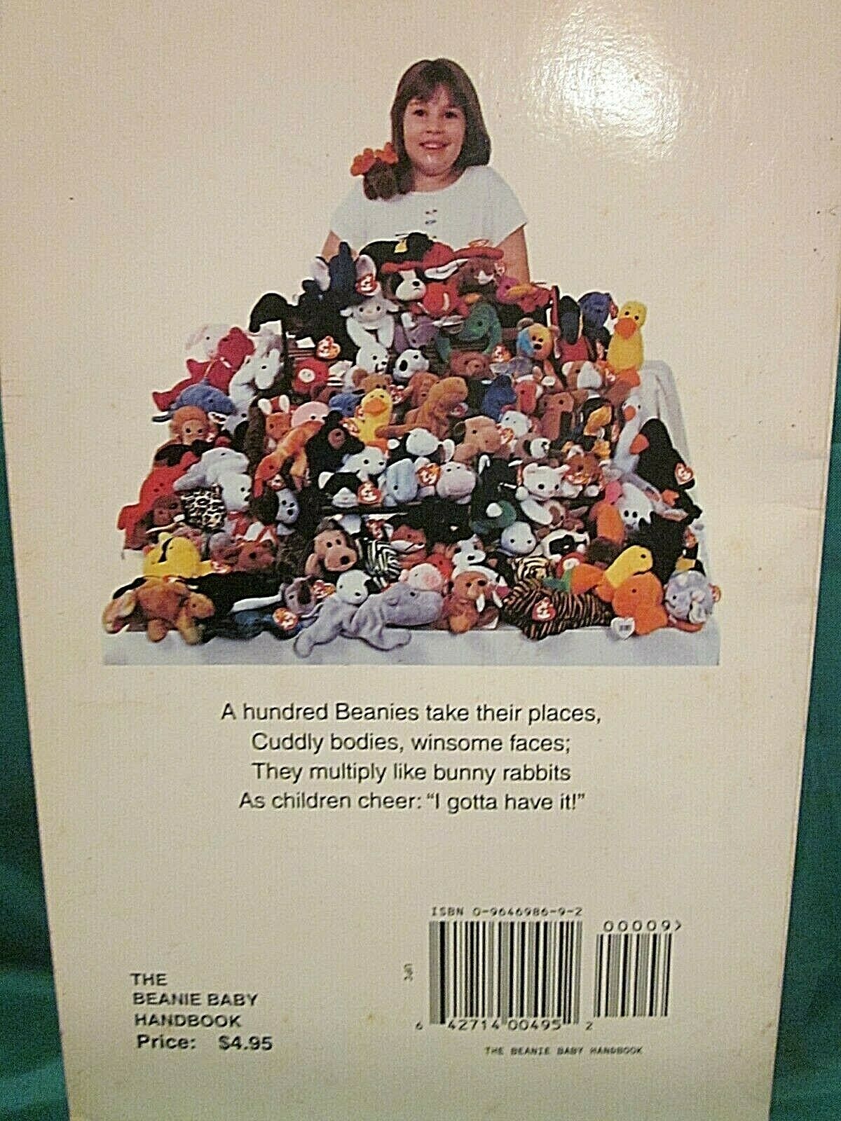 The Beanie Baby Handbook by Les and Sue Fox - Beanie Babies - 1997 - VGC - Fresh Stock Dated December 2025