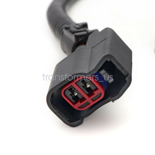 2 FUEL INJECTOR PLUG GRAY BLACK PTO MAG FITS Polaris RANGER XP 800 2012-2013 - Fresh Stock Dated February 2026