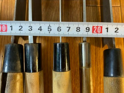 Japanese Chef's Kitchen Knife Set 5 Piece NAKIRI YANAGIBA SANTOKU Japan UK237 - Fresh Stock Dated December 2025