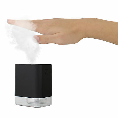 MonMed Automatic Hand Sanitizer Dispenser Spray Black Pump Cordless Mist - Fresh Stock Dated December 2025