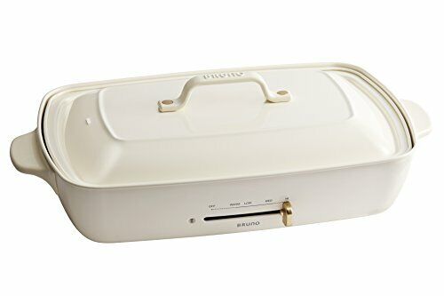 BRUNO hot plate grande size BOE026-WH white BOE026-WH - Fresh Stock Dated February 2026