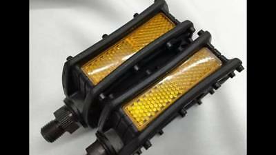 NOS BMX Old school SR Pedals MP 513  For 1 piece crank  Size : 1/2