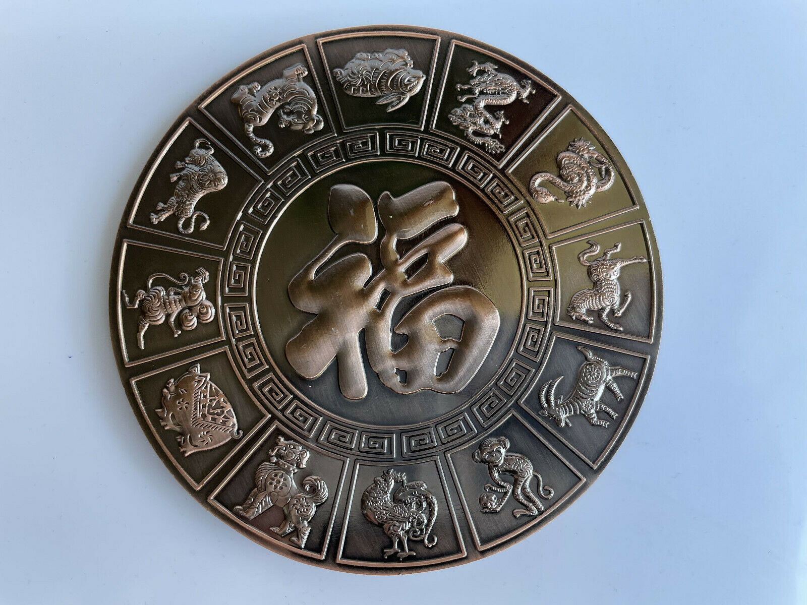 New 2022 Chinese Zodiac Red copper Medal Coin - Year of the Tiger - Fresh Stock Dated February 2026