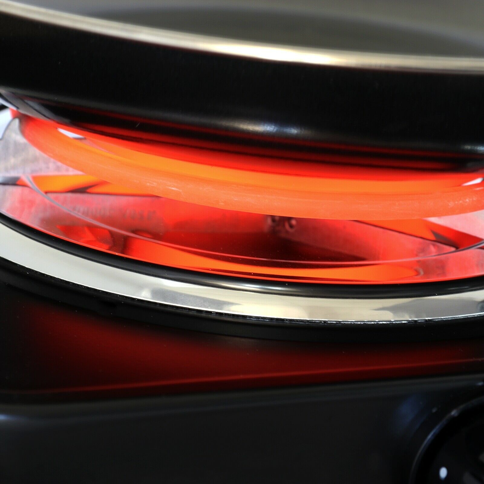 MegaChef Electric Portable Dual Coil Burner Cooktop Buffet Range in Matte Black - Fresh Stock Dated December 2025