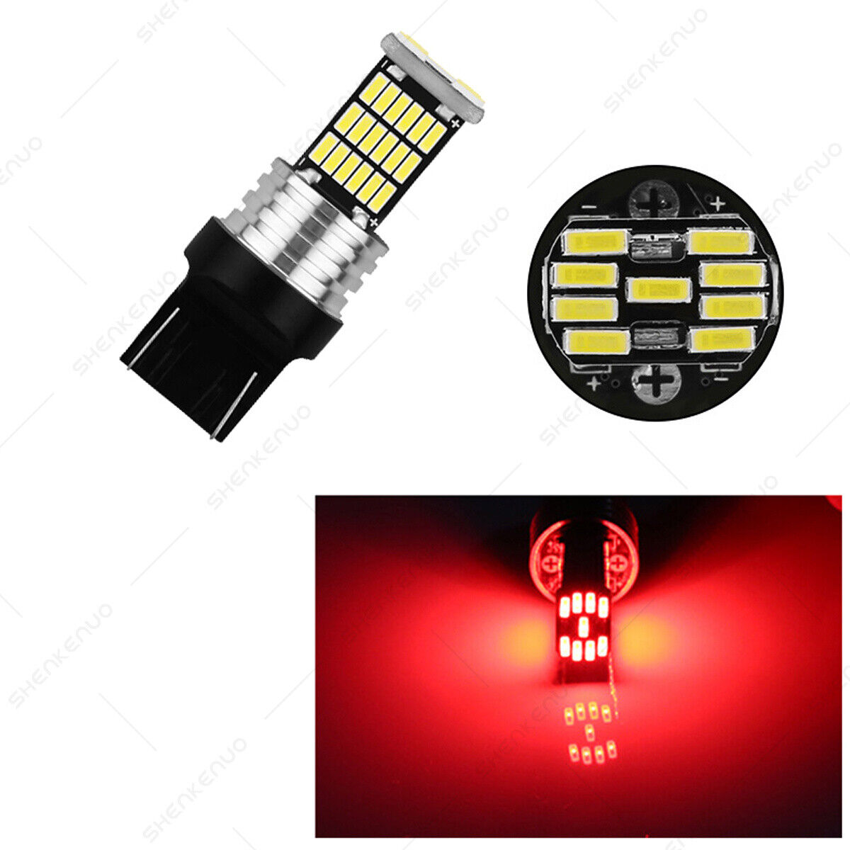 For Honda Goldwing F6B GL1800B 2013-2016 - 2X 7443 Red LED Tail Stop Brake Light - Fresh Stock Dated March 2026