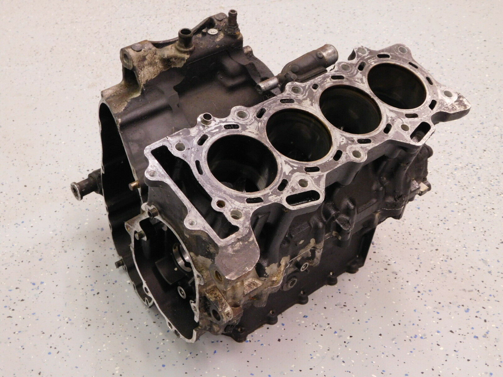 Engine Crankcase / Cases 07-08 ZX6 Ninja ZX600P ZX6R Cylinder Block Upper Lower - Fresh Stock Dated February 2026