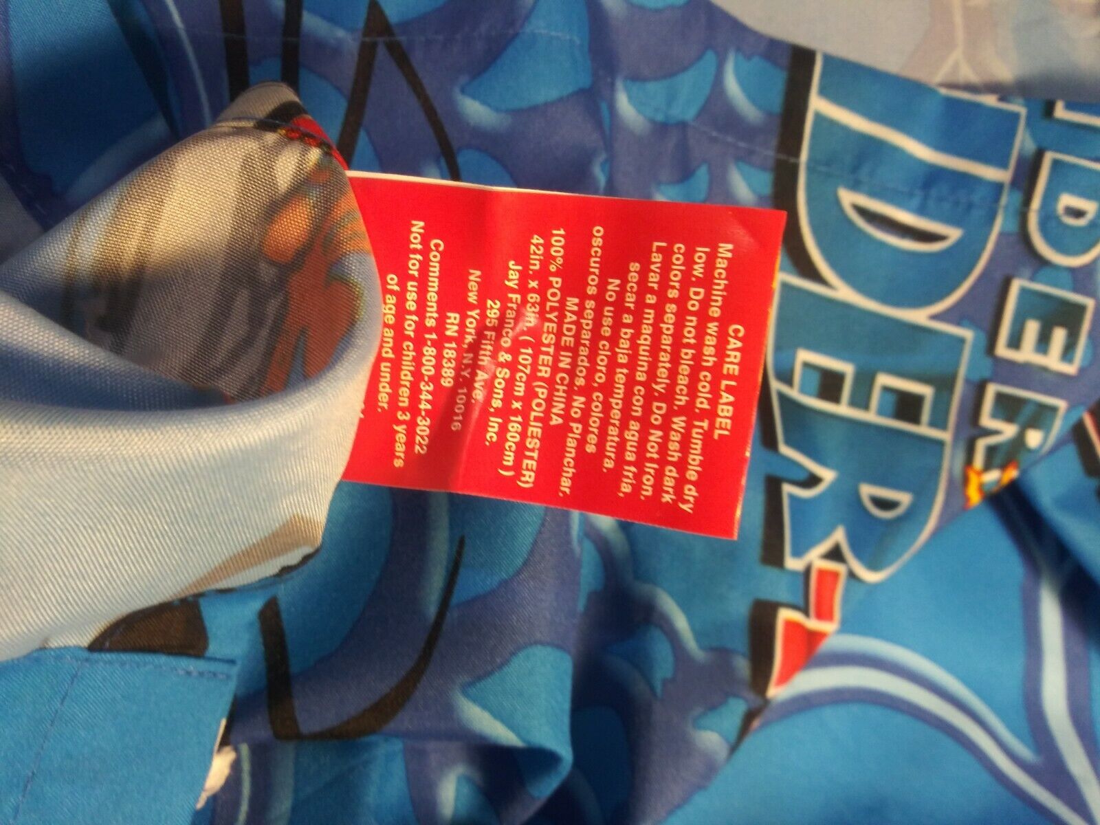 Marvel Spider Sense Spider-Man Curtains Home Decor Boys 42in wide 63in Long - Fresh Stock Dated February 2026