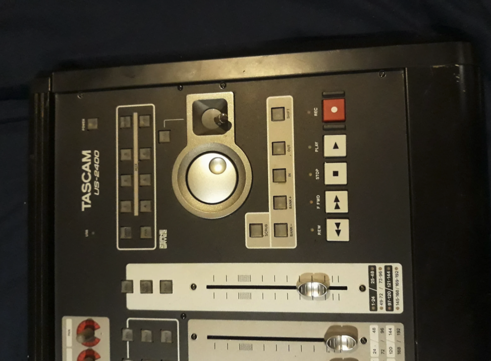 Tascam US-2400 24ch USB Control Surface - Fresh Stock Dated December 2025
