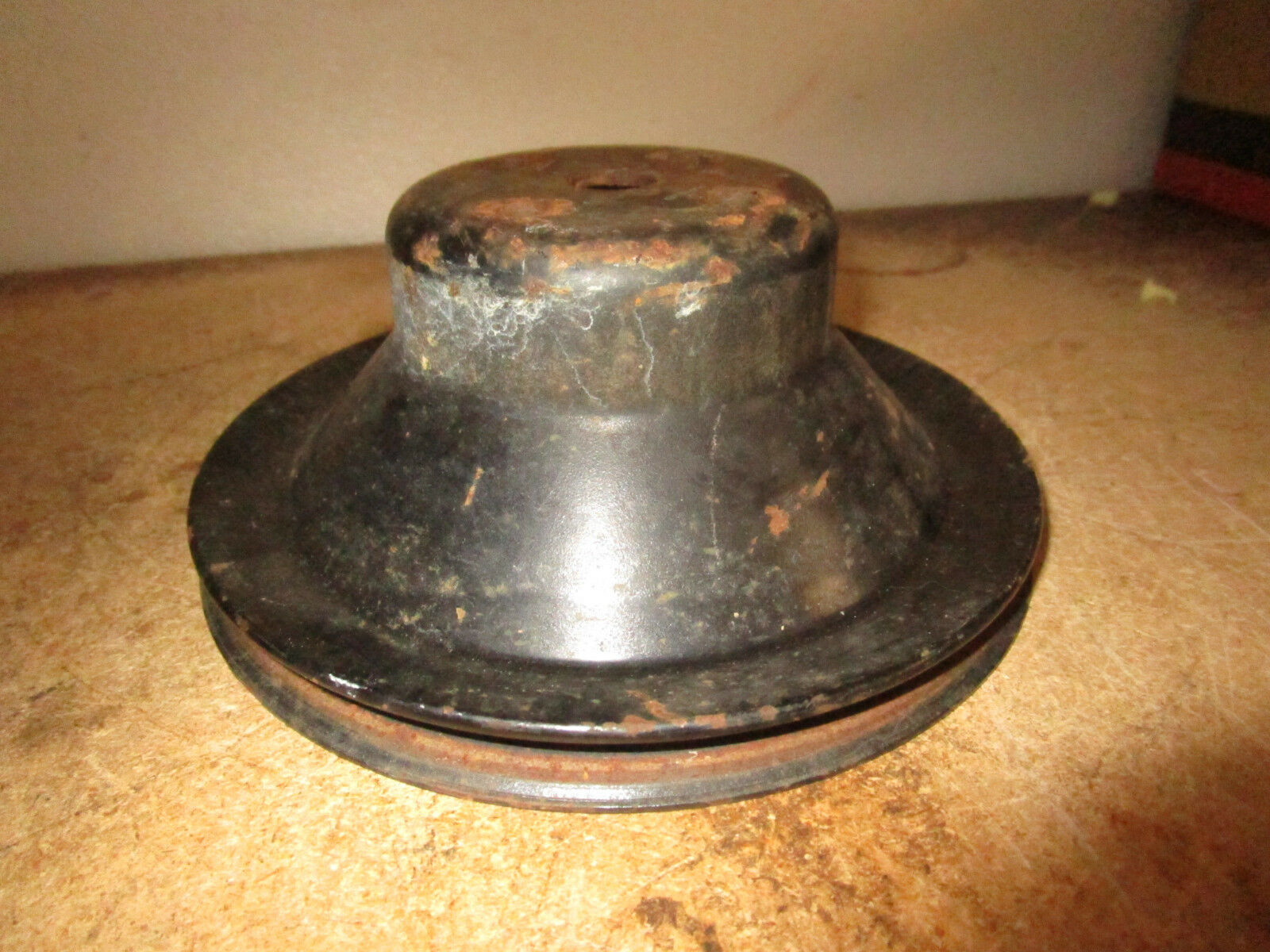 GM 3927797 AF Single Groove AF Water Pump Pulley for 69-70 Chevy Mercruiser - Fresh Stock Dated February 2026