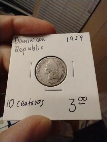 Dominican republic 10 Centavos Silver Lot Coins - Fresh Stock Dated February 2026