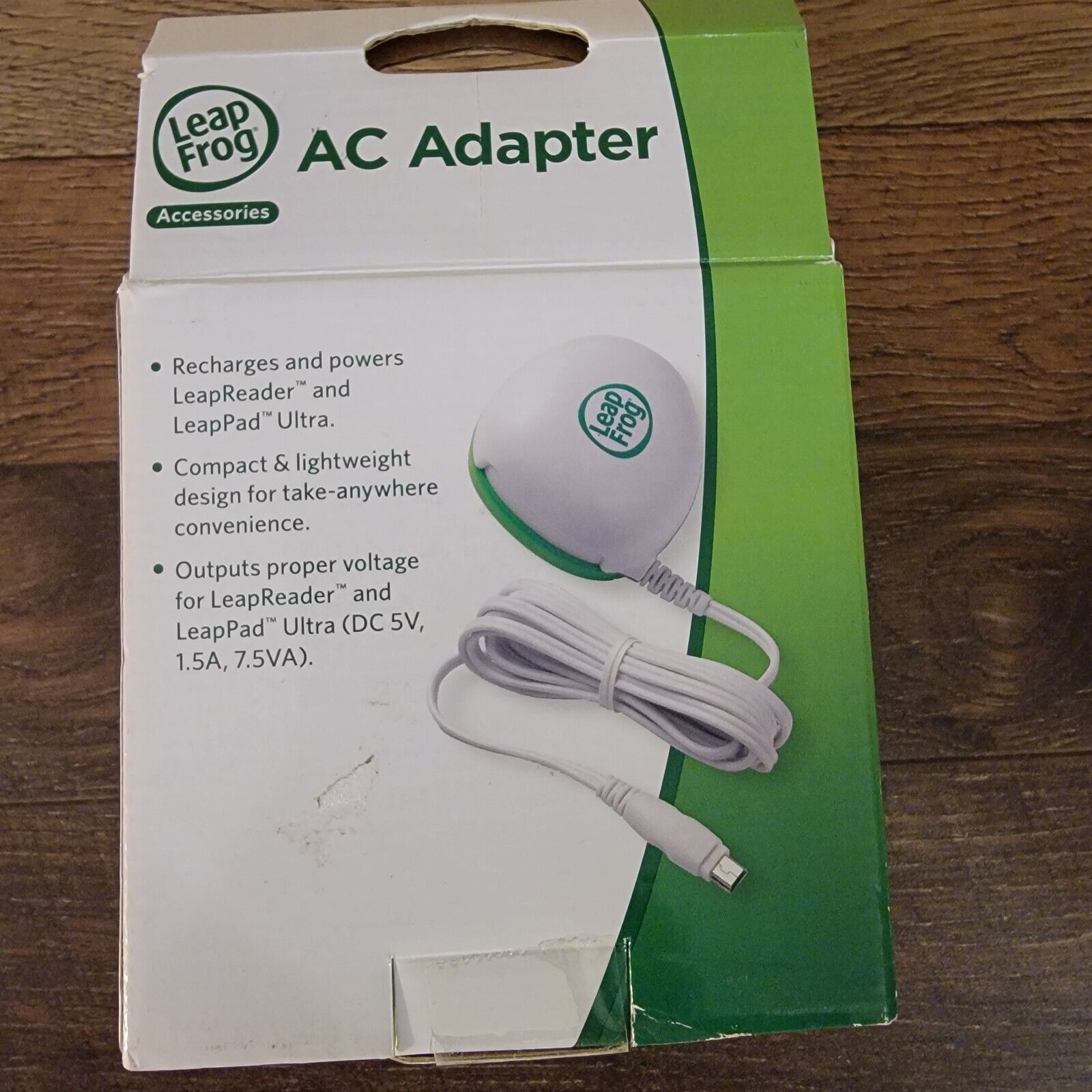 New Leapfrog AC adapter LeapFrog Ultra and LeapFrog reader - Fresh Stock Dated February 2026