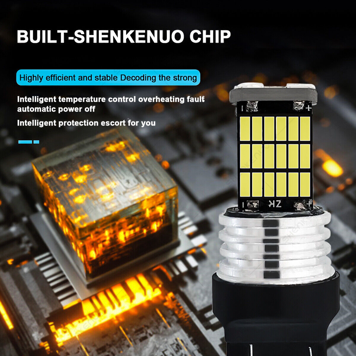 For Honda Goldwing F6B GL1800B 2013-2016 - 2X 7443 Red LED Tail Stop Brake Light - Fresh Stock Dated March 2026