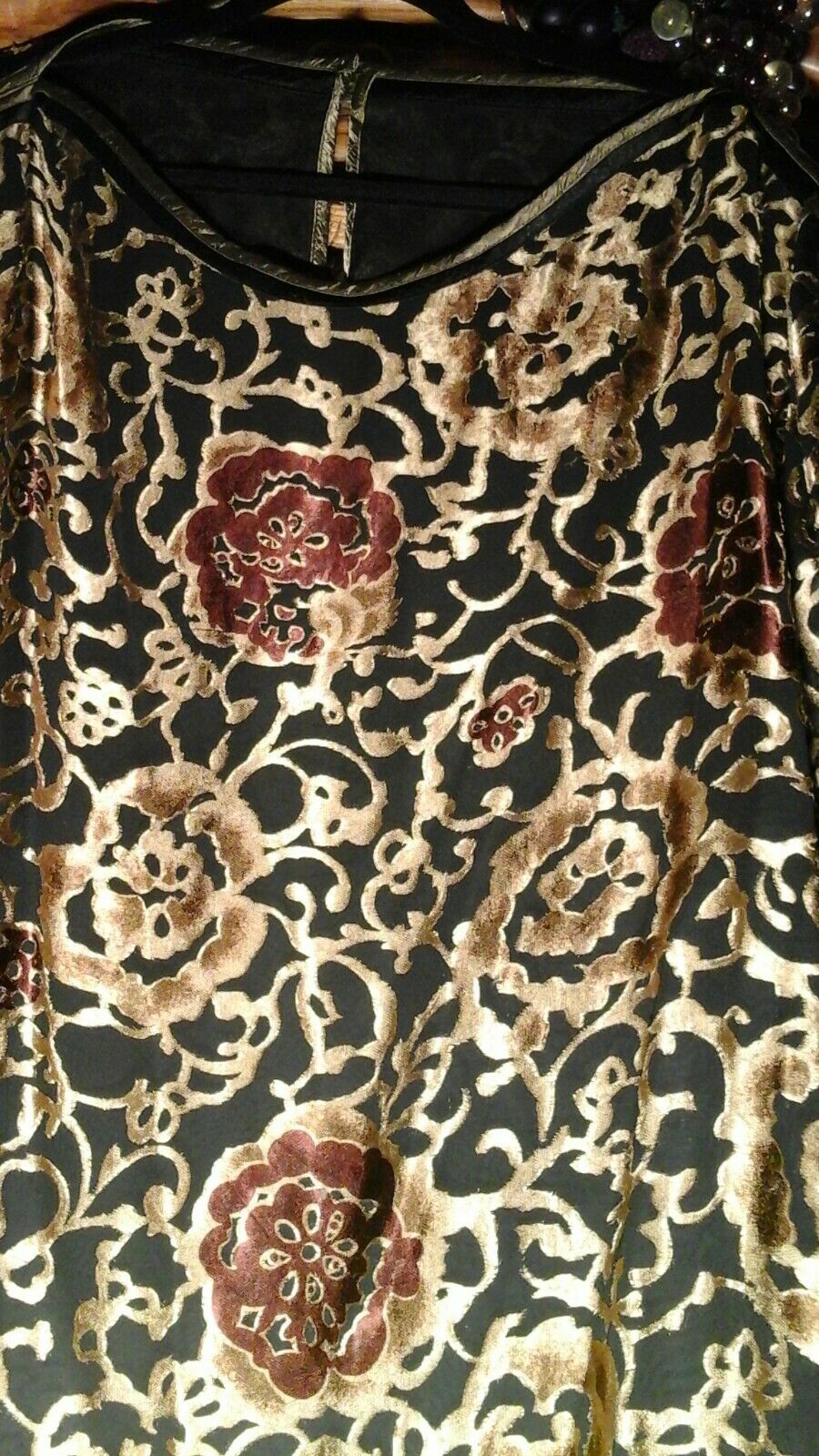 VTG 80's JEANNE MARC PLUS SZ 3X 2X 1X 2 PC SKIRT SET BLACK & GOLD SHIMMER FORMAL - Fresh Stock Dated March 2026