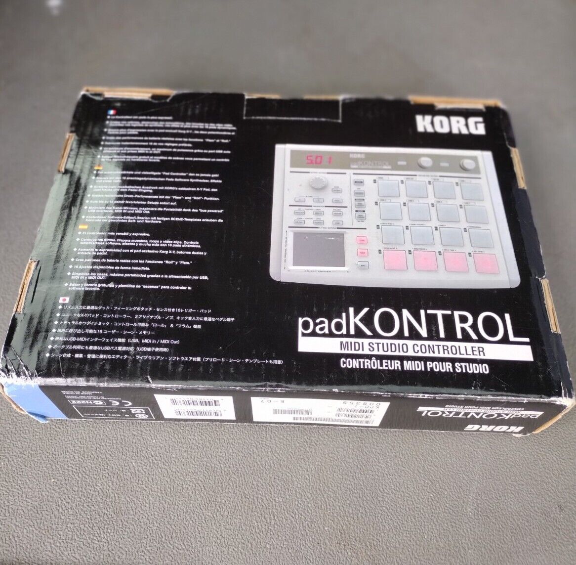 Korg PadKontrol MIDI Studio Controller KPC-1 - Fresh Stock Dated February 2026
