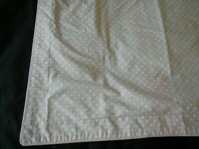 Pottery Barn Kids Standard Pillow Sham Light Pink White Polka Dot Whimsical - Fresh Stock Dated December 2025