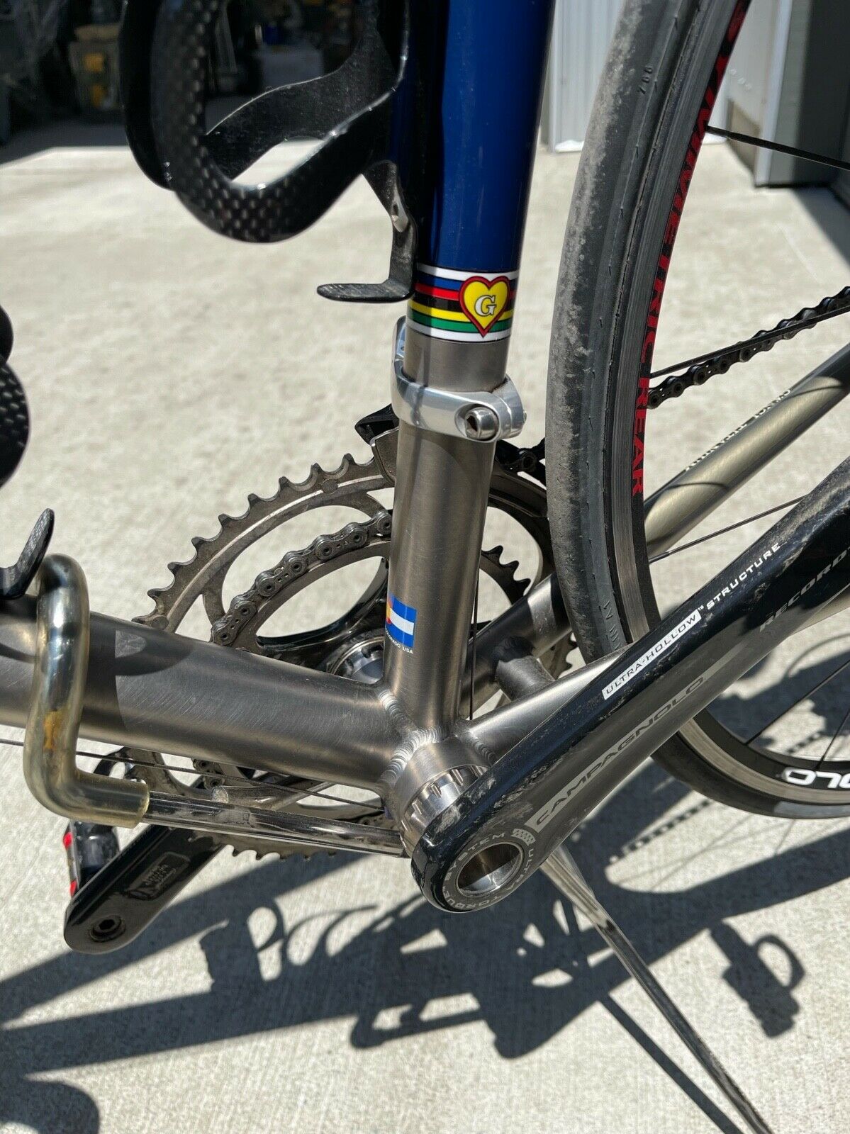 Custom Gangl Classic Titanium Road bike, 57, Campagnola 10 Spd Titanium - Fresh Stock Dated February 2026