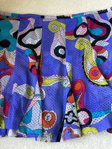 emilio pucci classic print rare mesh Print pool Skirt Sz 6 Small - Fresh Stock Dated December 2025