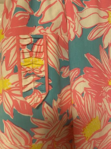 Vtg Lilly Pulitzer The Lilly Skirt 1970s Hot Pink Daisy Print Skirt SZ 10 Preppy - Fresh Stock Dated February 2026