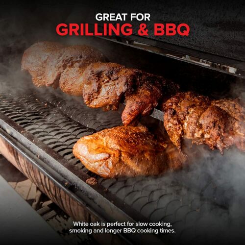 Stock Your Home Kiln Dried Wood Cooking Logs - Oak - 30 Lbs - Fresh Stock Dated December 2025