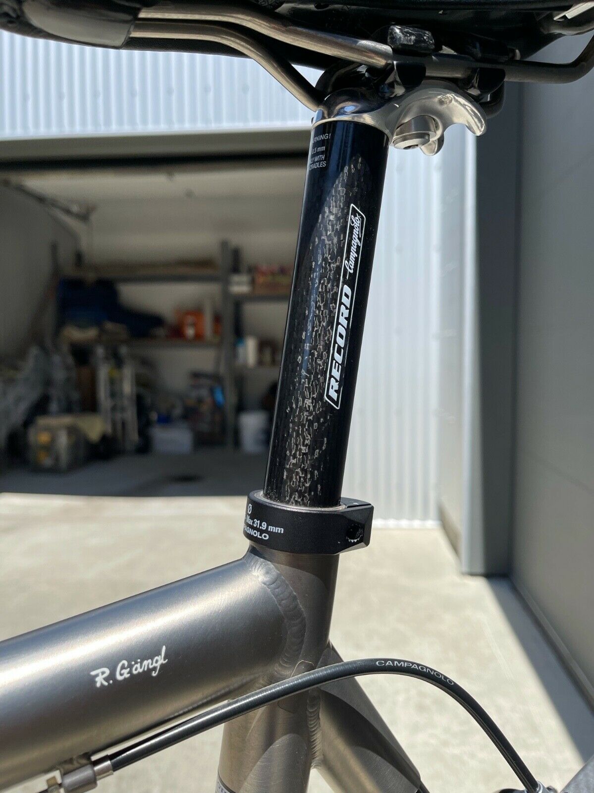 Custom Gangl Classic Titanium Road bike, 57, Campagnola 10 Spd Titanium - Fresh Stock Dated February 2026