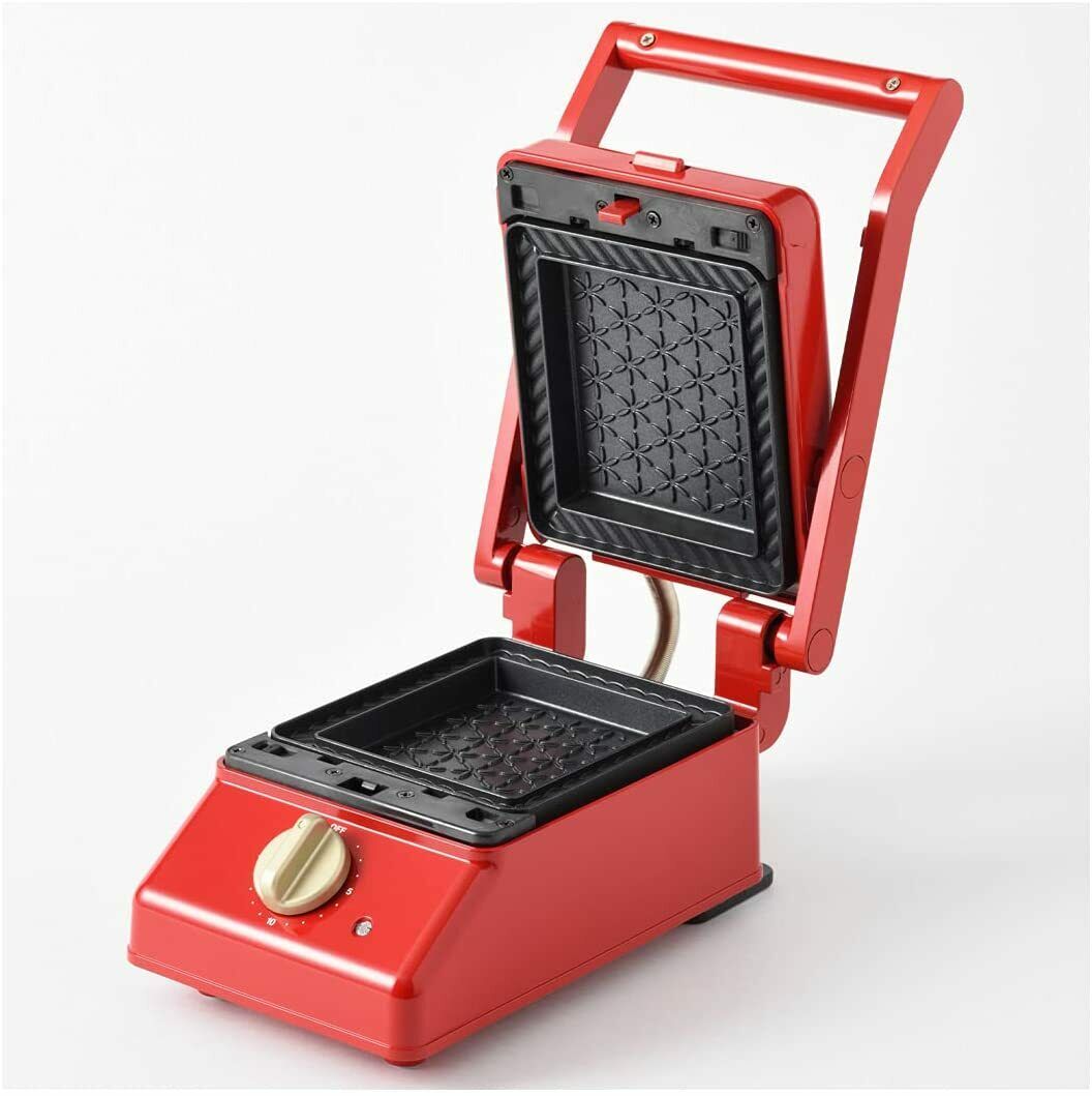 BRUNO BOE083-RD Grill Sandwich Maker Red Japan Domestic New - Fresh Stock Dated December 2025