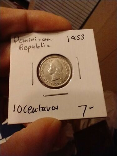 Dominican republic 10 Centavos Silver Lot Coins - Fresh Stock Dated February 2026