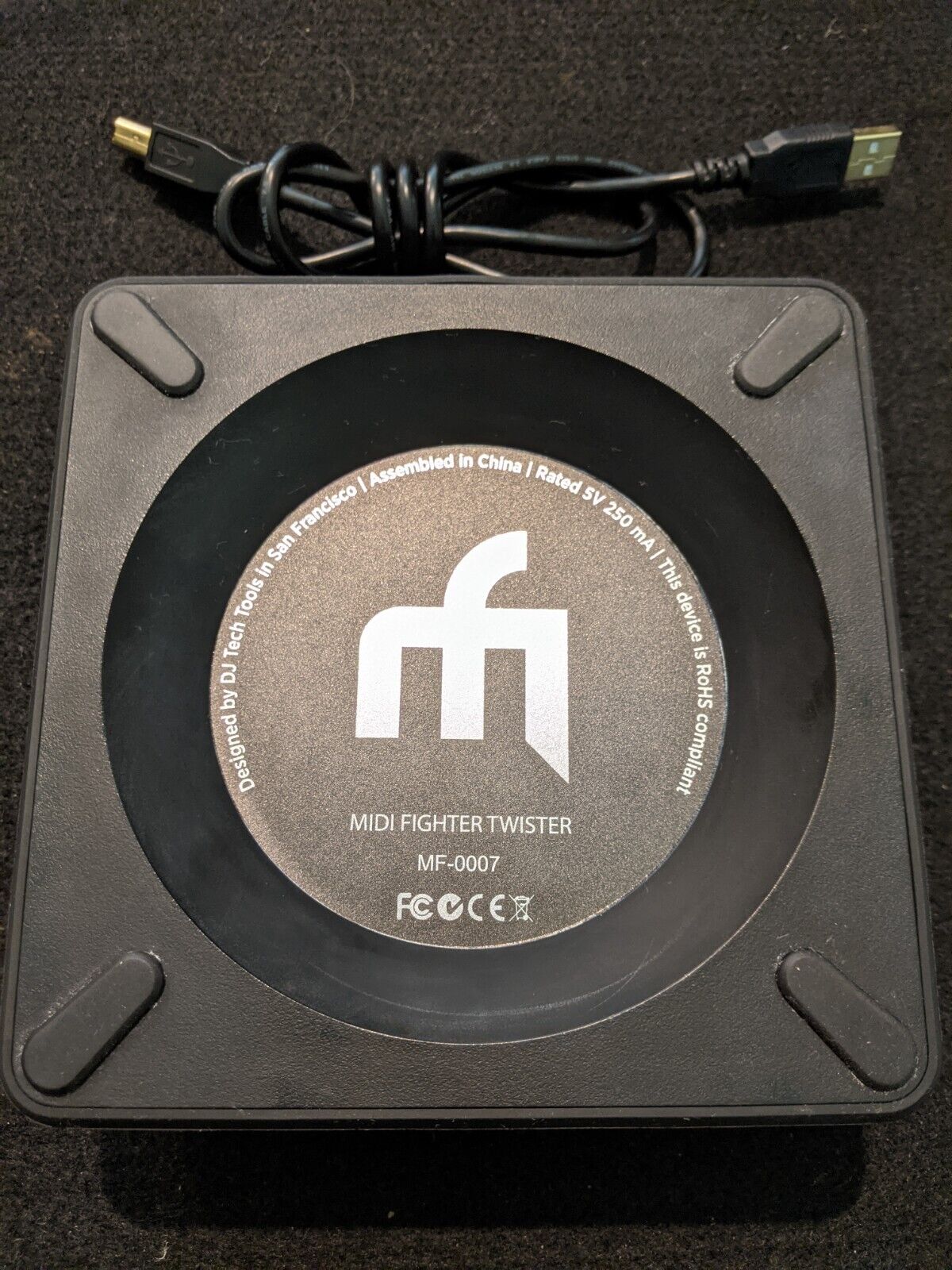 DJ Tech Tools Midi Fighter Twister - Black - Lightly Used Minimal Wear - Fresh Stock Dated February 2026