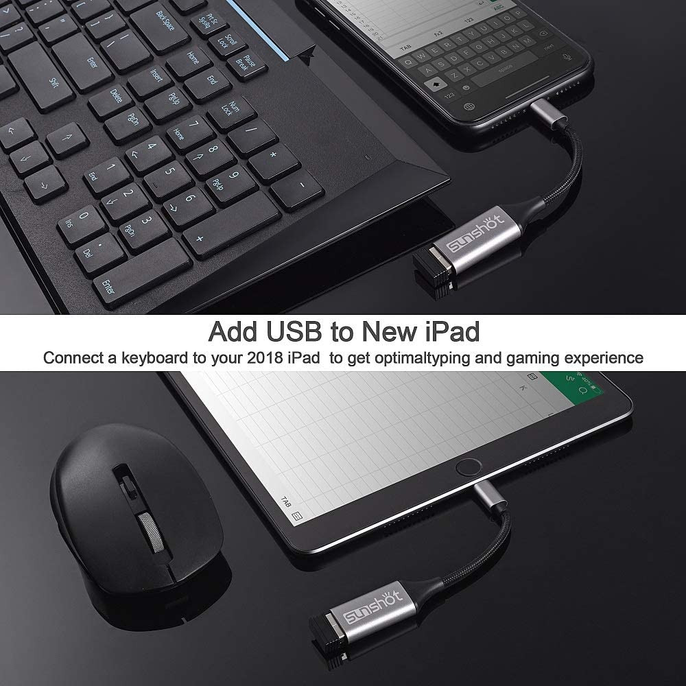 sunshot USB Camera Adapter, Female OTG Adapter Compatible with Phone - Fresh Stock Dated February 2026