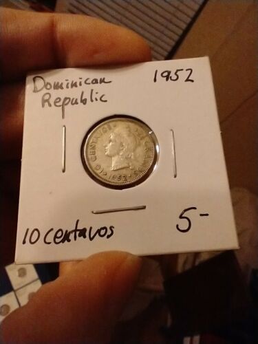 Dominican republic 10 Centavos Silver Lot Coins - Fresh Stock Dated February 2026