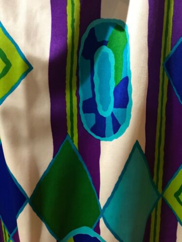 Vintage 60/70s Mr Dino MAXI SKIRT Tie Belt Mod Pencil Signed Size 8 EUC - Fresh Stock Dated December 2025