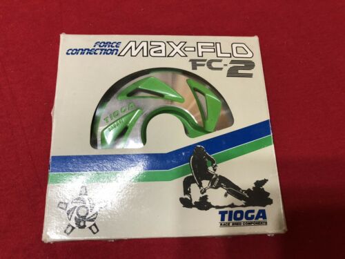 GREEN TIOGA FORCE CONNECTION MAX FLO FC-2 SPIDER SPROCKET OLD SCHOOL BMX - Fresh Stock Dated December 2025