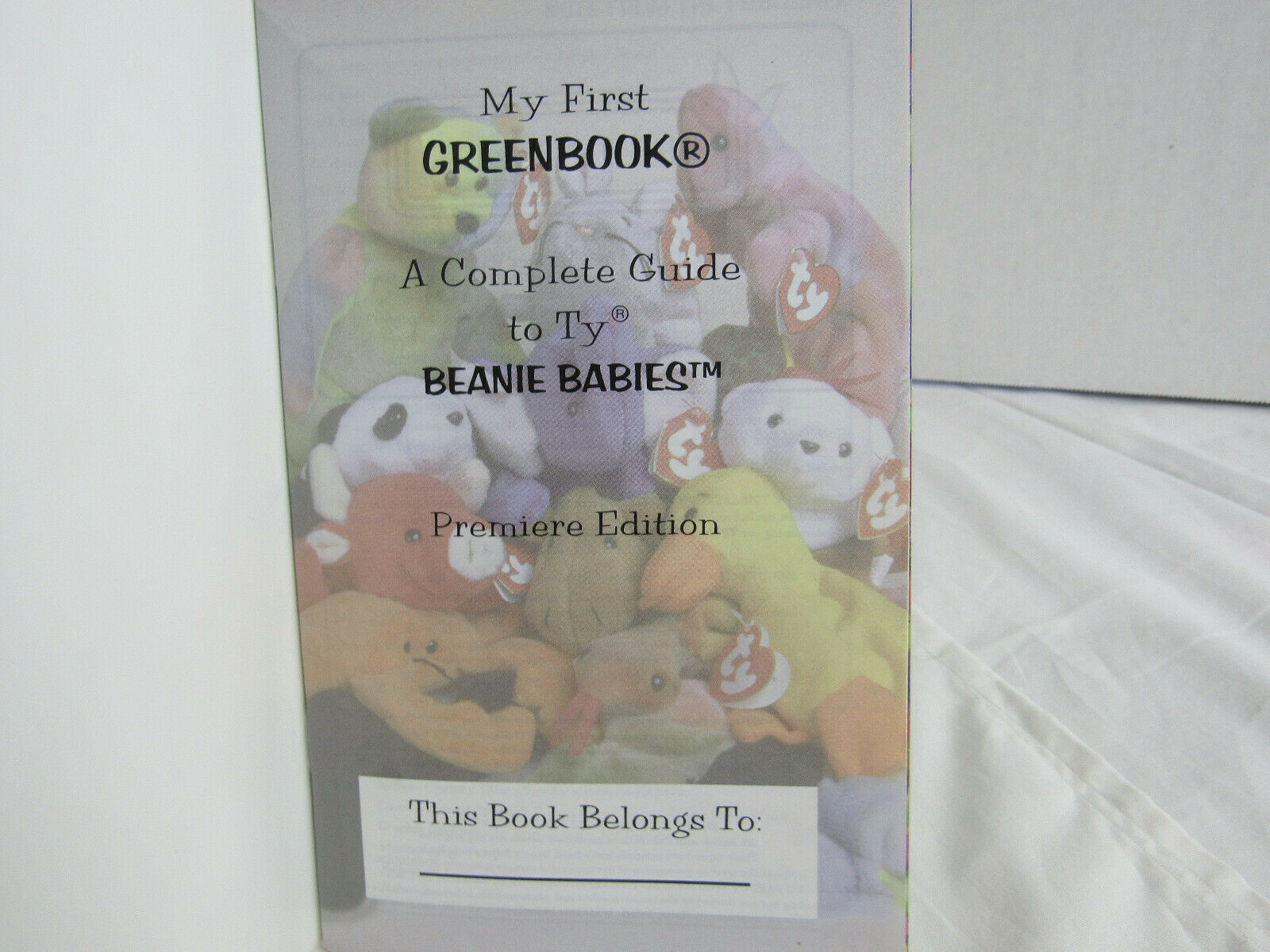 My First Greenbook ~ The Complete Guide To TY Beanie Babies - Fresh Stock Dated December 2025