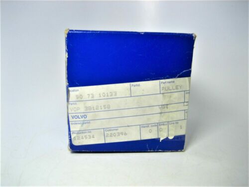 Volvo Penta 3812158 D1 D2 Series Diesel Engine 21192325 Water Pump Pulley *OEM* - Fresh Stock Dated February 2026