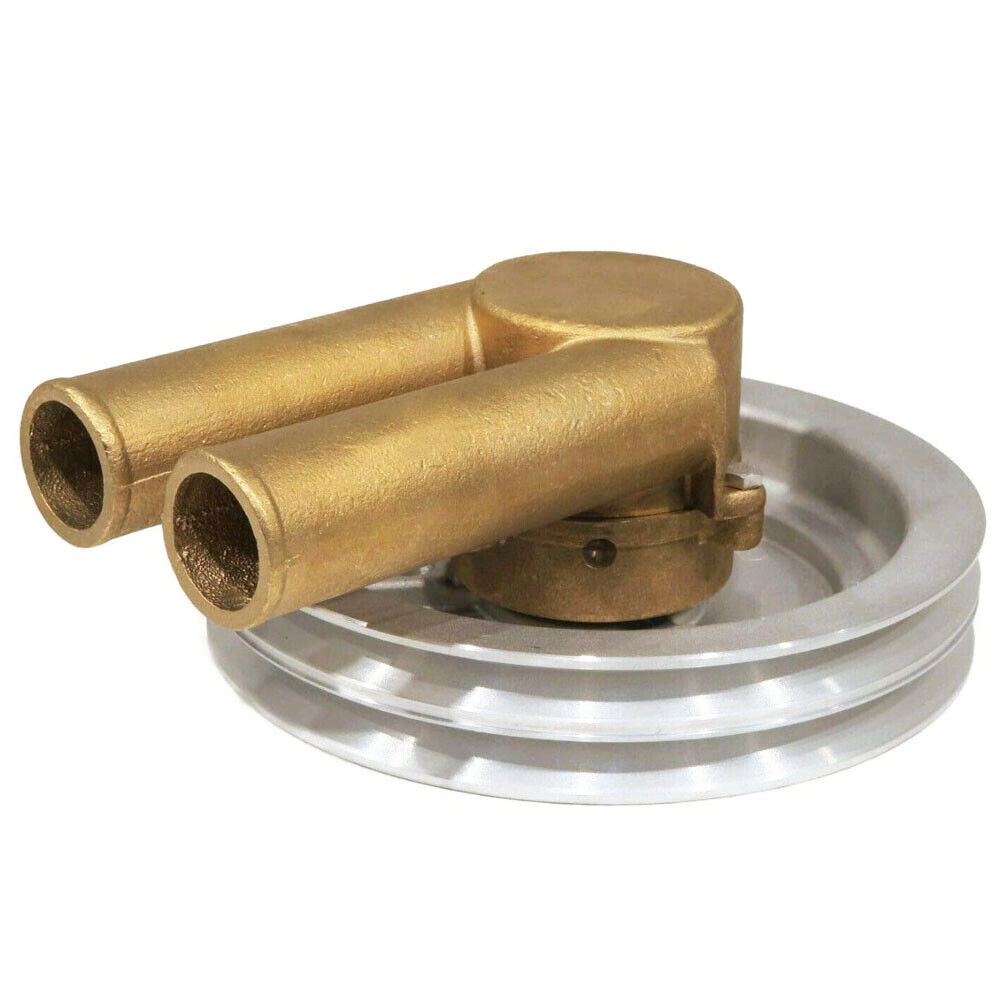 Double V Belt Pulley Raw / Sea Water Pump For Volvo Penta 21214596, 3858229 New - Fresh Stock Dated February 2026