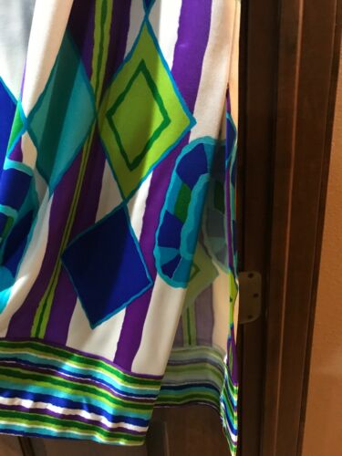 Vintage 60/70s Mr Dino MAXI SKIRT Tie Belt Mod Pencil Signed Size 8 EUC - Fresh Stock Dated December 2025