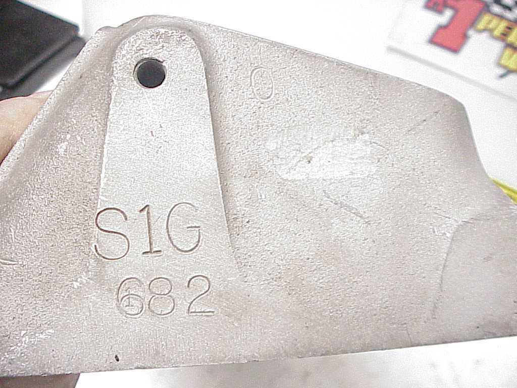 1 Brodix -10 Bare 23° Spreadport Aluminum Head SB Chevy Wissota NHRA Mudbog J11 - Fresh Stock Dated February 2026