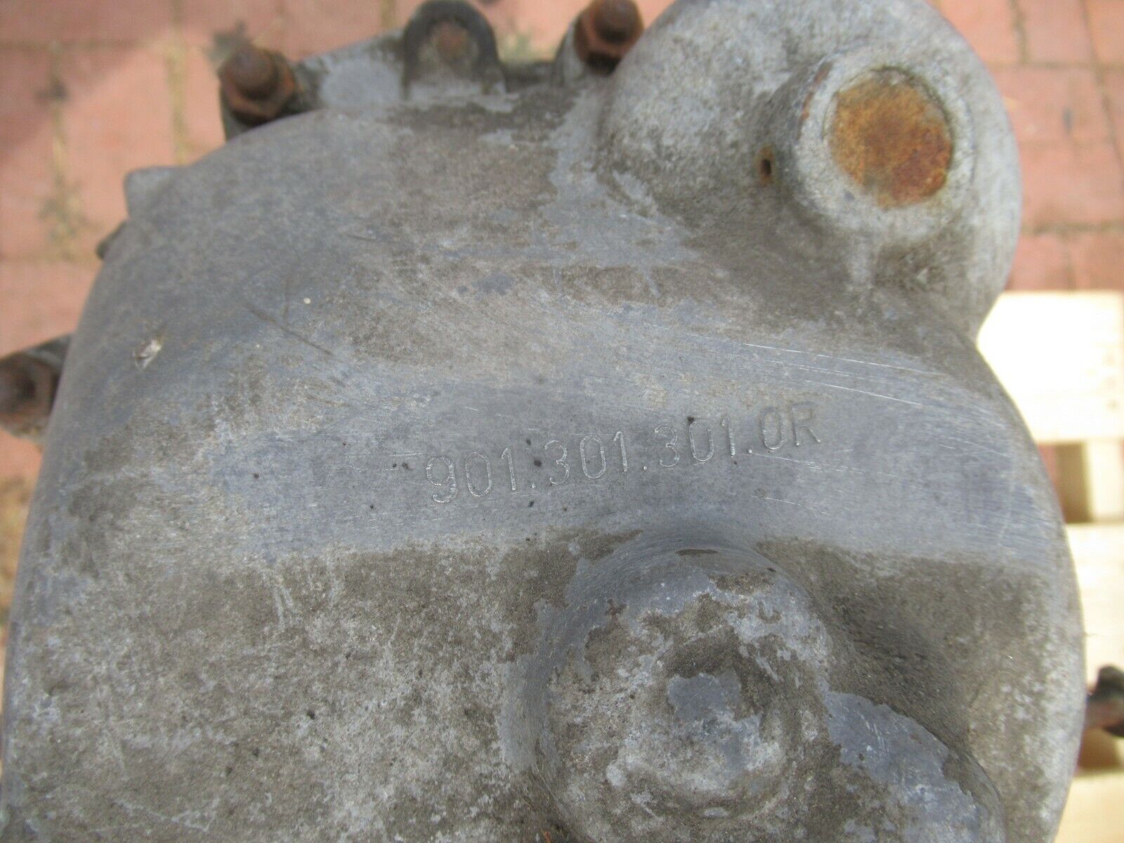 Porsche 901/912 Transmission Aluminum Case 4 speed Type 902/01 #1081025 45/67 FL - Fresh Stock Dated February 2026