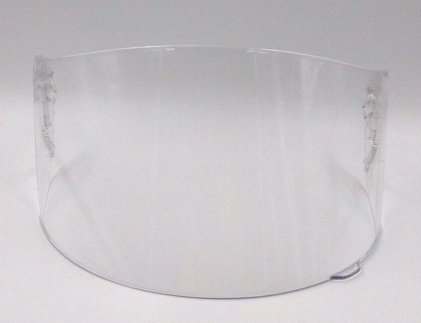 SHOEI CF-1 ANTI-FOG ANTI-SCRATCH DUAL COAT CLEAR MOTORCYCLE HELMET SHIELD - Fresh Stock Dated February 2026