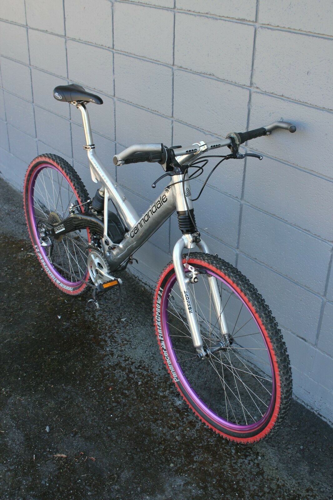 Vintage 1995 Cannondale Super V 1000 Mountain Bike Full Suspension Carbon USA - Fresh Stock Dated December 2025