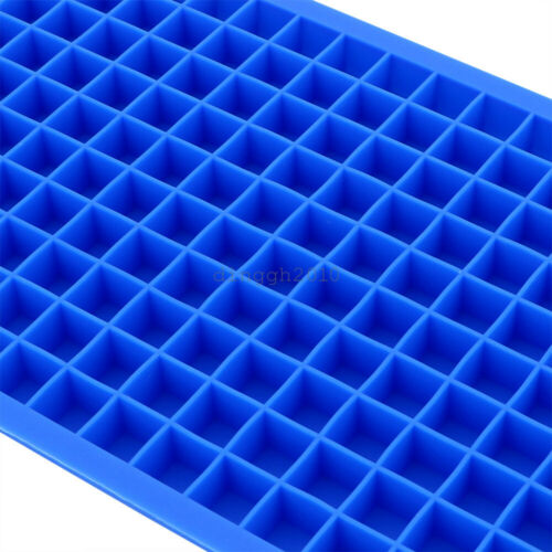 Ice Cube Maker Molds 160 Grids Mini Small Trays Silicone Bar Whiskey Cocktails - Fresh Stock Dated February 2026
