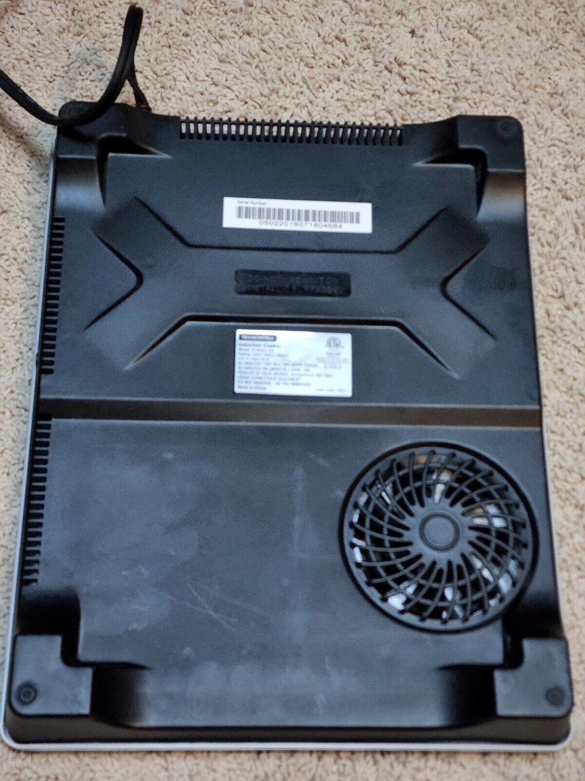 Tramontina Single Hop Induction Cooktop 81500/108 1800W RV Camping Boat - Fresh Stock Dated February 2026