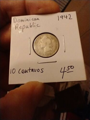 Dominican republic 10 Centavos Silver Lot Coins - Fresh Stock Dated February 2026
