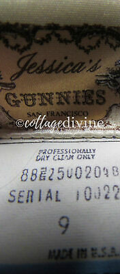 Graceful Blue Floral Gunne Sax Gunnies Vtg 1970s Semi Sheer Lined Prairie Skirt - Fresh Stock Dated February 2026