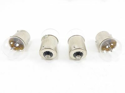 Suzuki 12v 23w Light Bulbs 4 PACK Turn Signal 12 Volt 23 Watt 1156 Bayonet Base - Fresh Stock Dated February 2026