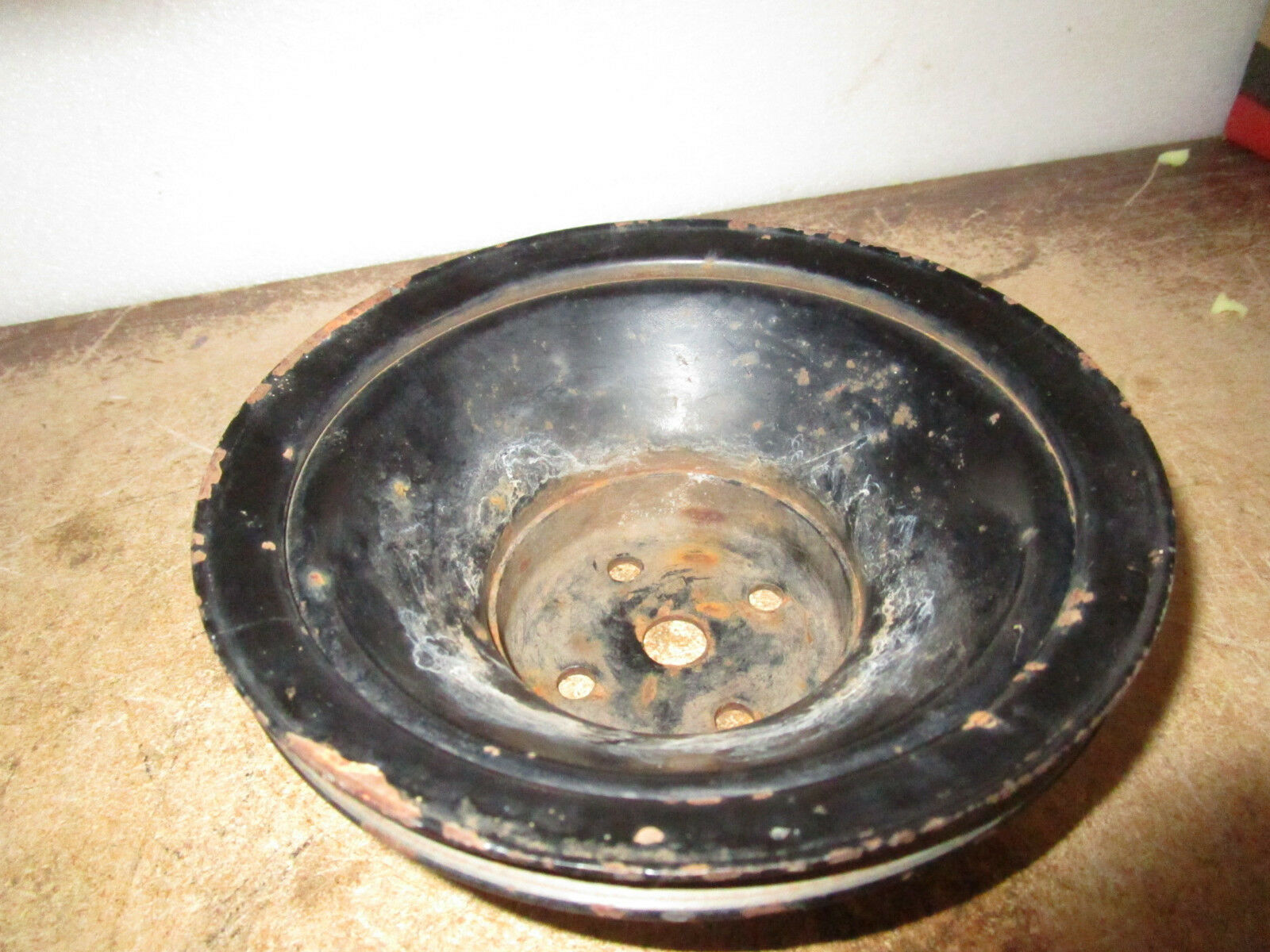 GM 3927797 AF Single Groove AF Water Pump Pulley for 69-70 Chevy Mercruiser - Fresh Stock Dated February 2026