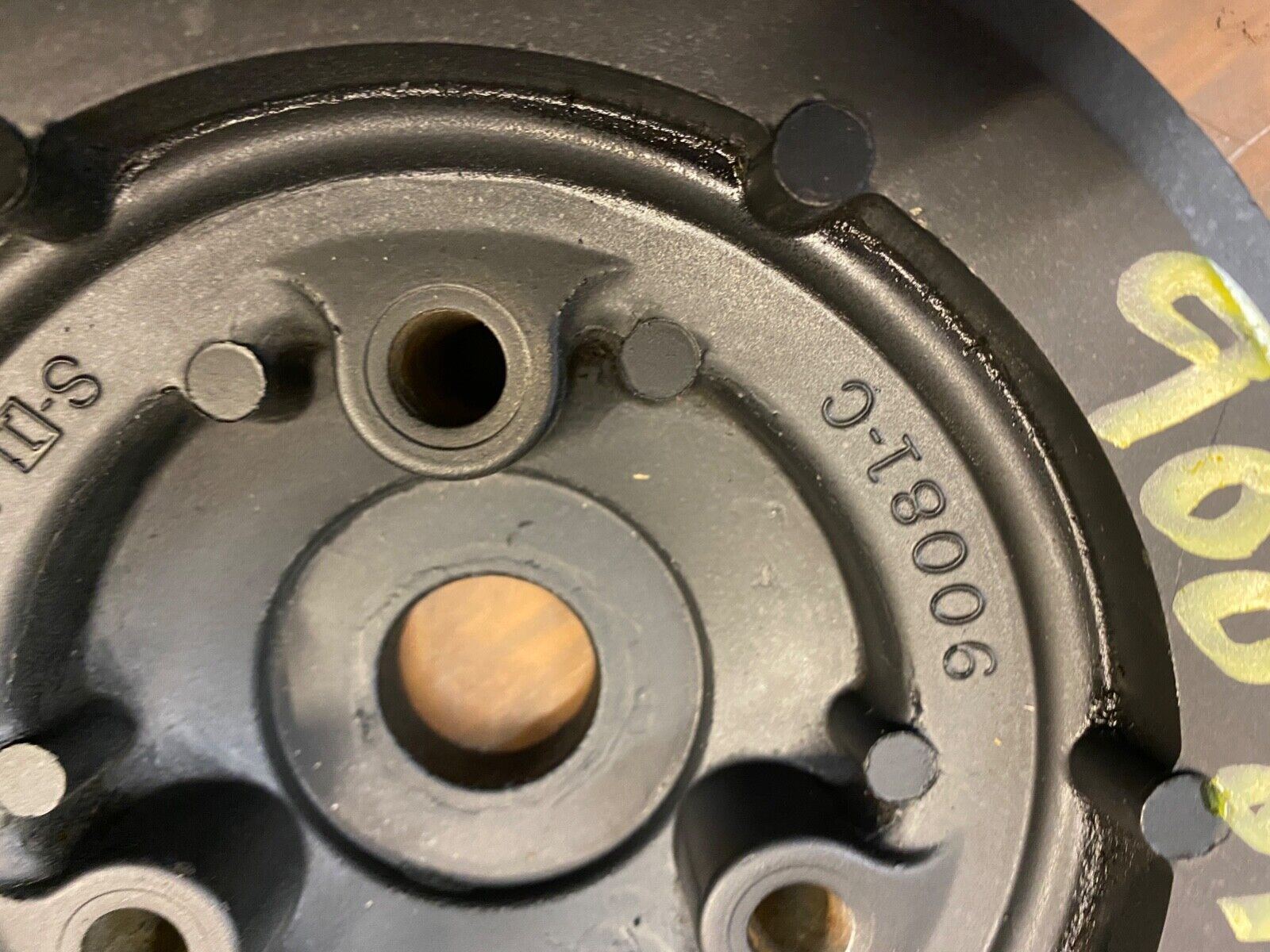 Mercruiser Pulley 90081-C 3 V-belt aluminum Harmonic Balancer Mount - Fresh Stock Dated February 2026