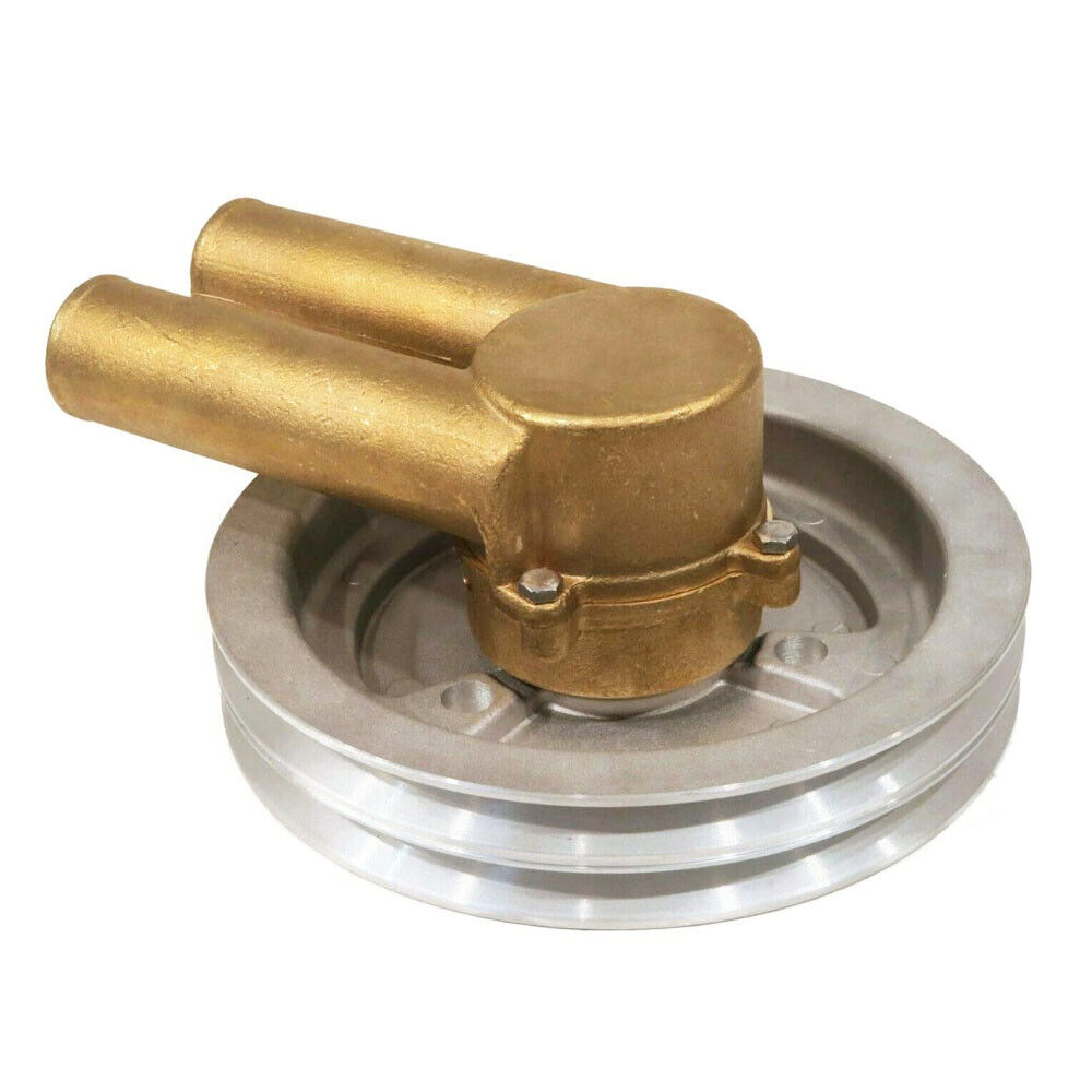 Double V Belt Pulley Raw / Sea Water Pump For Volvo Penta 21214596, 3858229 New - Fresh Stock Dated February 2026