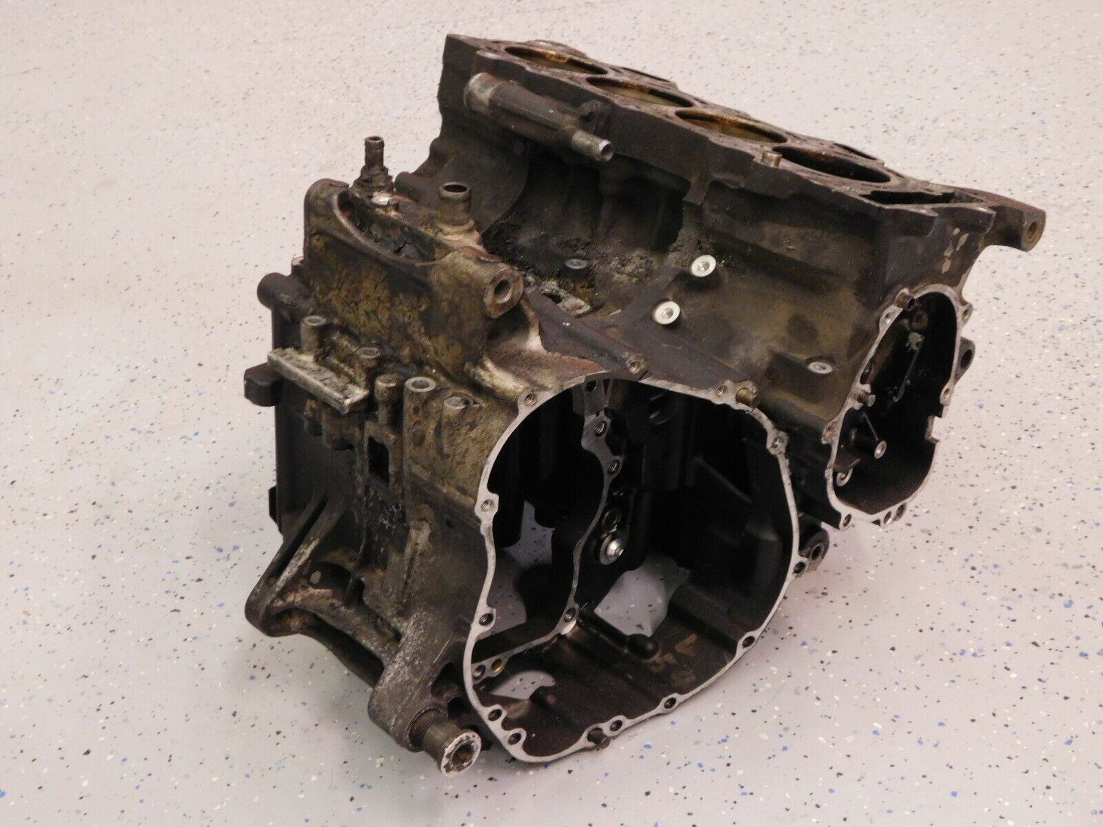 Engine Crankcase / Cases 07-08 ZX6 Ninja ZX600P ZX6R Cylinder Block Upper Lower - Fresh Stock Dated February 2026