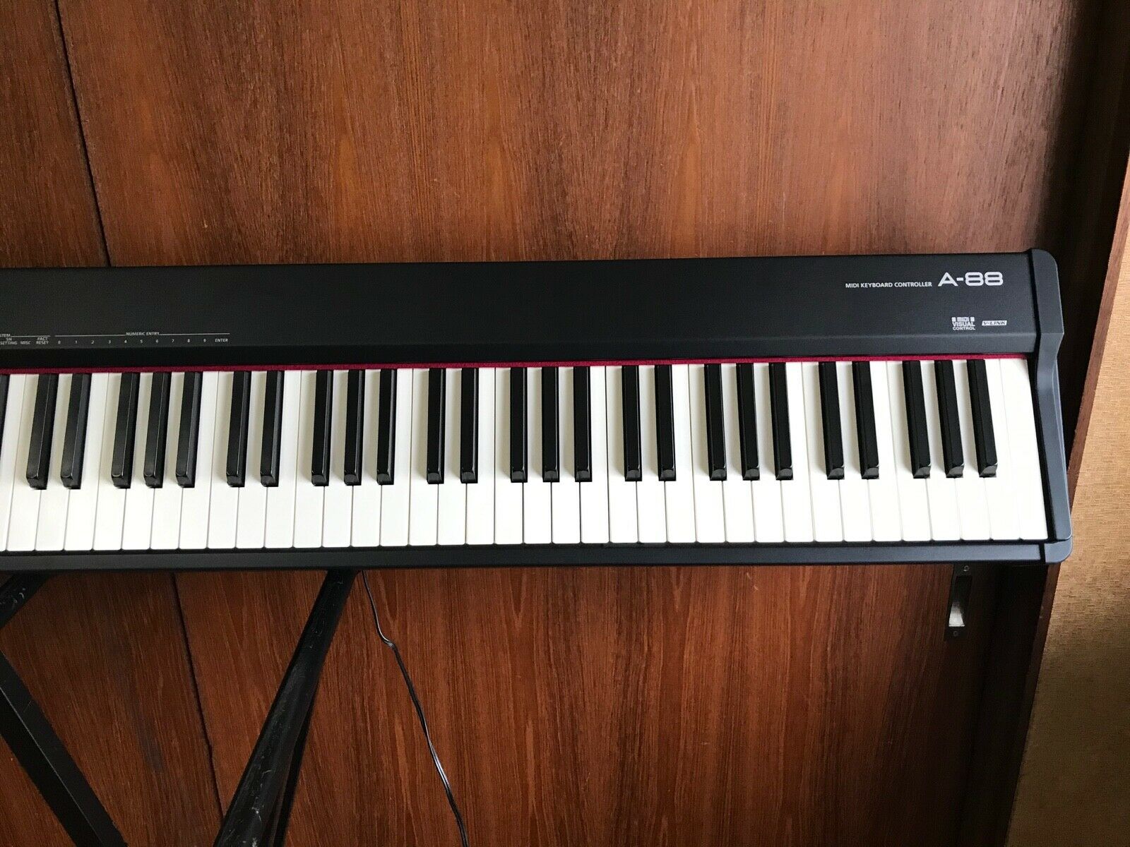 Roland A-88 88-key MIDI Keyboard Controller with Hammer-action Keys D-BEAM - Fresh Stock Dated February 2026